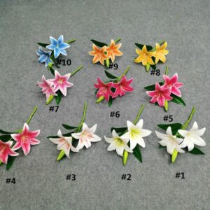 Artificial Lily Bouquet