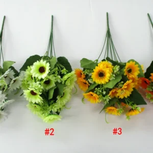 Artificial Daisy Sunflower Bouquet