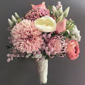 Artificial Peony Bouquet
