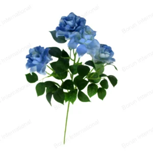 Blue Artificial Rose Bouquet
