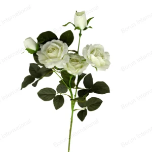 White Artificial Rose Bouquet