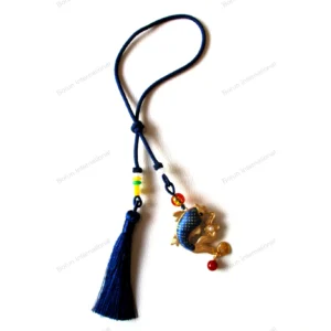 Intangible Heritage Song Brocade Carp Spitting Pearl Pendant