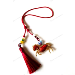 Intangible Heritage Song Brocade Galloping Horse Pendant